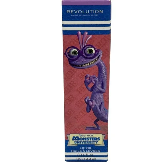 Makeup Revolution Monsters University Randall Invisible Lip Oil Gloss NEW - Picture 2 of 4